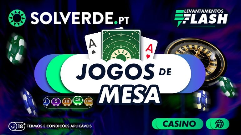 Jogos de Mesa no Casino Solverde