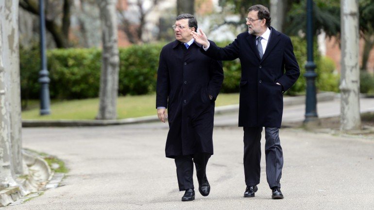 Mariano Rajoy e Durão Barroso