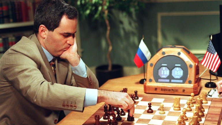 Magnus carlsen vs Kasparov 2004 