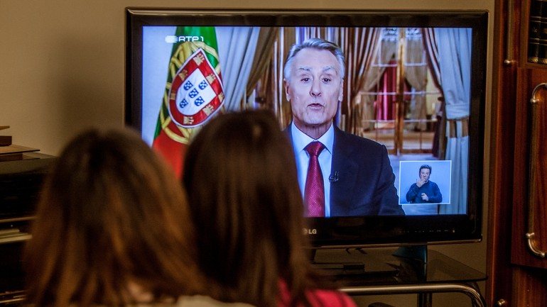 O Presidente da Repúlbica, Cavaco Silva, deixa o Palácio de Belém em 2016