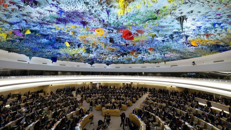 O Conselho de Direitos Humanos da ONU reúne-se em Genebra, na Suíça