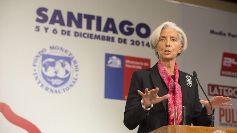 A diretora-geral do Fundo Monetário Internacional é Christine Lagarde
