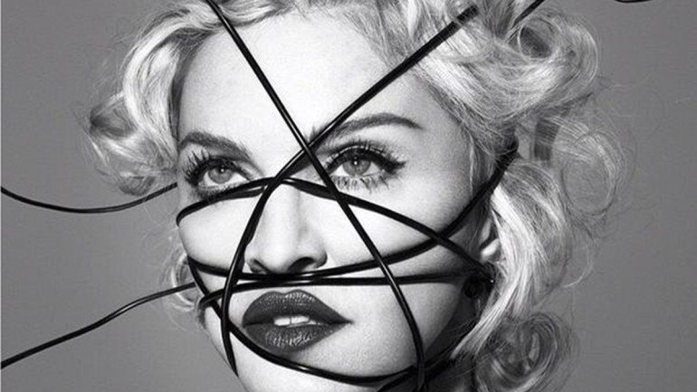 Madonna na capa do novo álbum