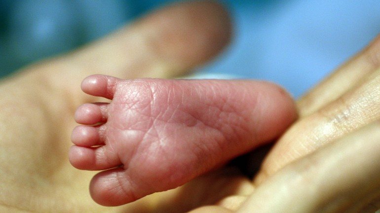 Lourenço Salvador nasceu no dia 7 de junho, às 32 semanas, com 2,350 gramas