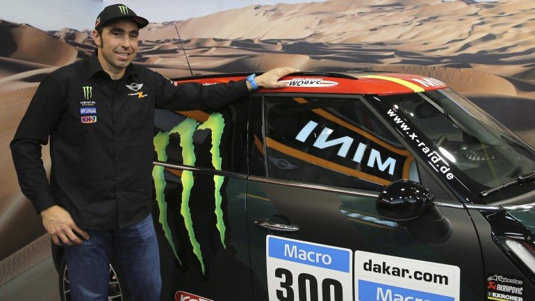 Nani Roma, piloto espanhol, será um dos concorrentes ao Rali Dakar que começa a 4 de janeiro