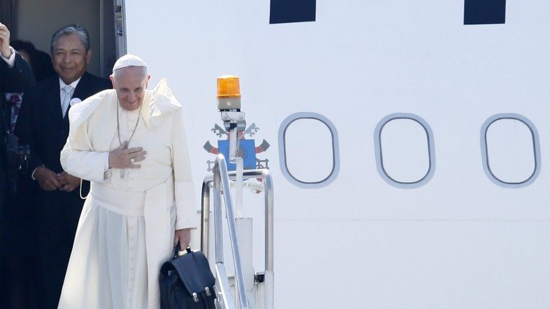 Papa despede-se das Filipinas