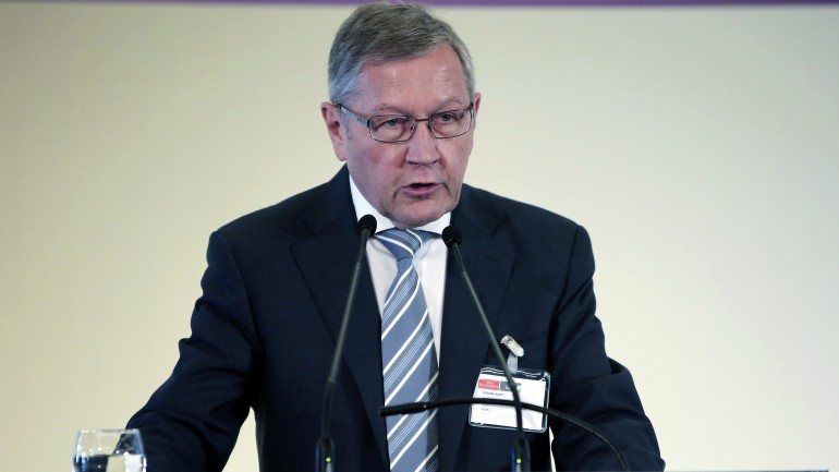 Klaus Regling, diretor executivo do Mecanismo Europeu de Estabilidadade