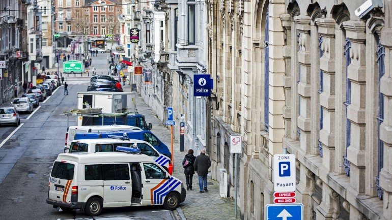 Verviers, a cidade belga onde a polícia do país levou a cabo uma ação anti-terrorista