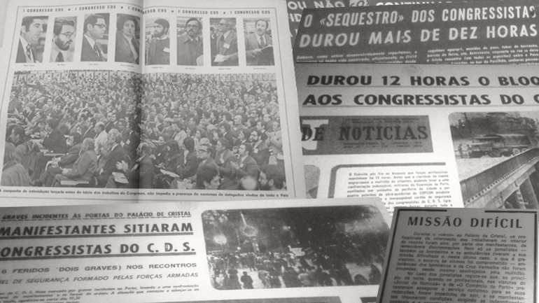 As manchetes de dia 26 e 27 de janeiro de 1975