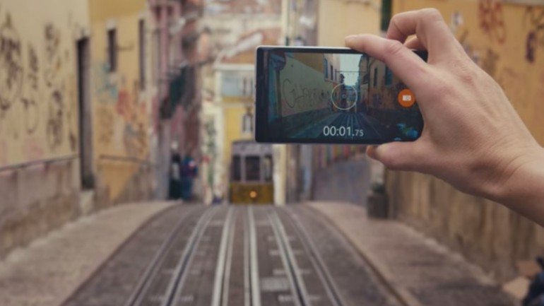 Atualizações do smartphone Nokia Lumia, um Windows Phone 8.1, serviram de base para um vídeo em Lisboa