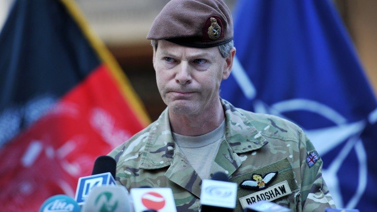 Bradshaw é o segundo da linha de comando da NATO nas forças europeias