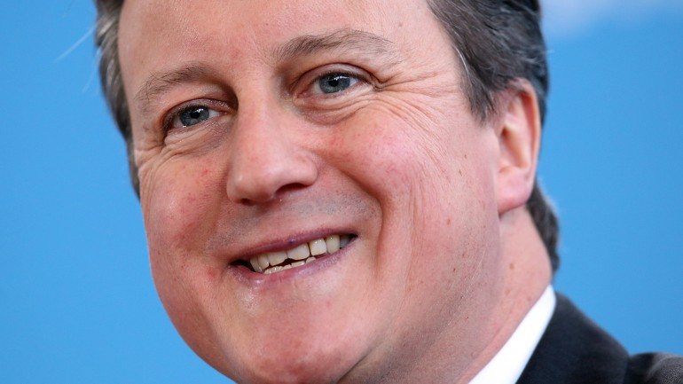 David Cameron tem razões para sorrir