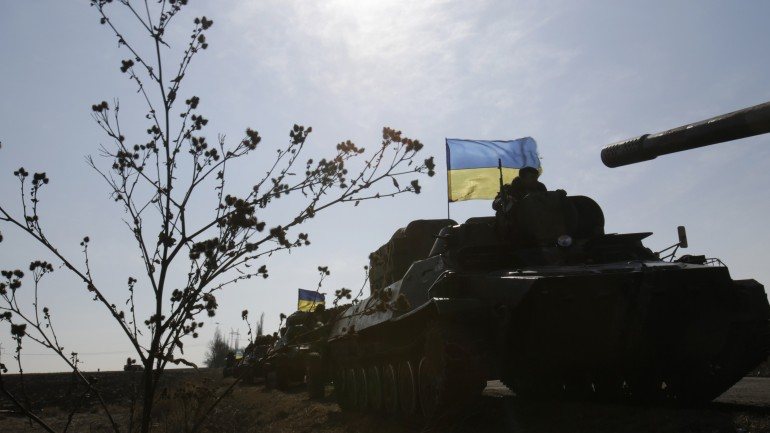 O cessar-fogo no leste da Ucrânia foi decretado a 15 de fevereiro