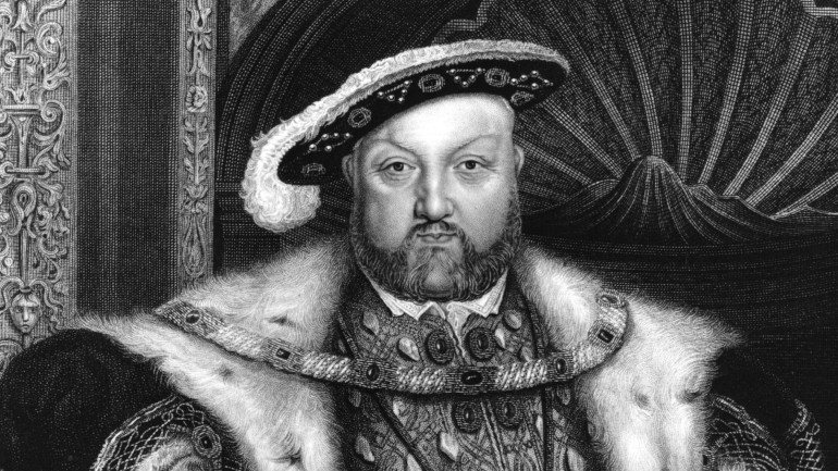 O rei Henrique VIII em 1540