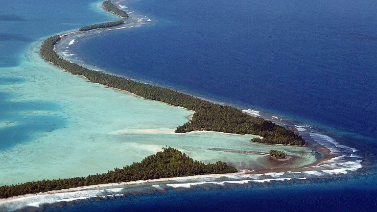 Tuvalu, uma ilha mesmo no meio do Pacífico