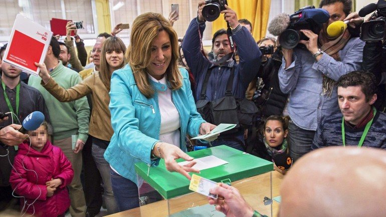 Díaz conseguiu igualar o resultado obtido nas eleições de 2012 e foi o único partido que aguentou a ascensão dos emergentes