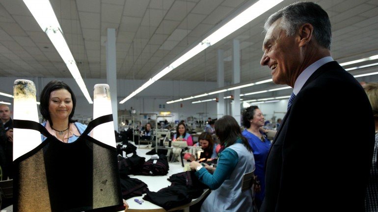 Cavaco Silva discursou na sessão comemorativa dos 50 anos da Associação Têxtil e Vestuário de Portugal