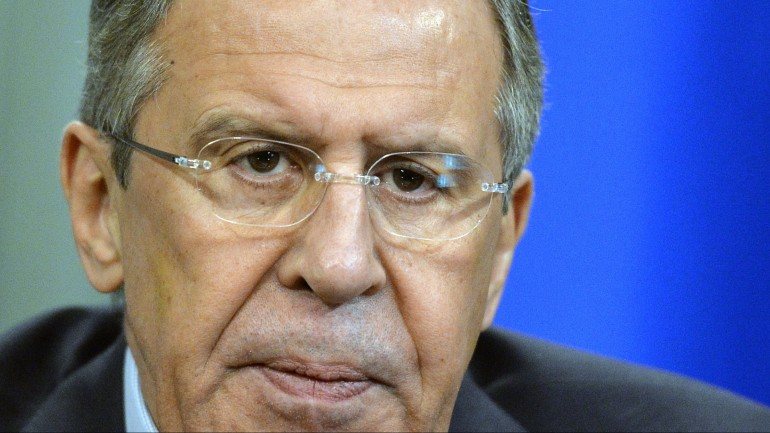 Serguei Lavrov, ministro dos Negócios Estrangeiros da Rússia.