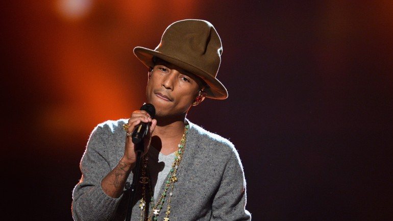 Pharrell Williams vendeu mais de 100 milhões de discos e foi vencedor de vários Grammy