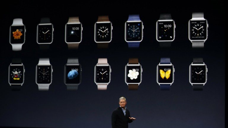 Os três modelos disponíveis do Apple Watch são: Apple Watch Sport, Apple Watch e Apple Watch Edition.