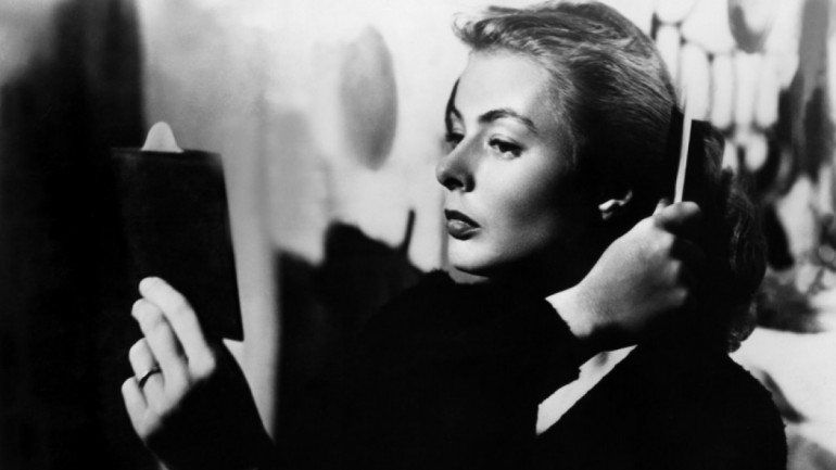 Ingrid Bergman, em &quot;Stromboli&quot;, filme de 1950