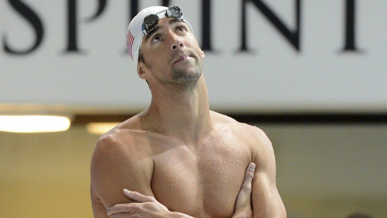 Michael Phelps foi vencedor de 18 títulos de campeão olímpico