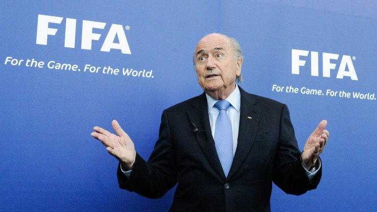 Blatter foi reeleito presidente da FIFA esta sexta-feira