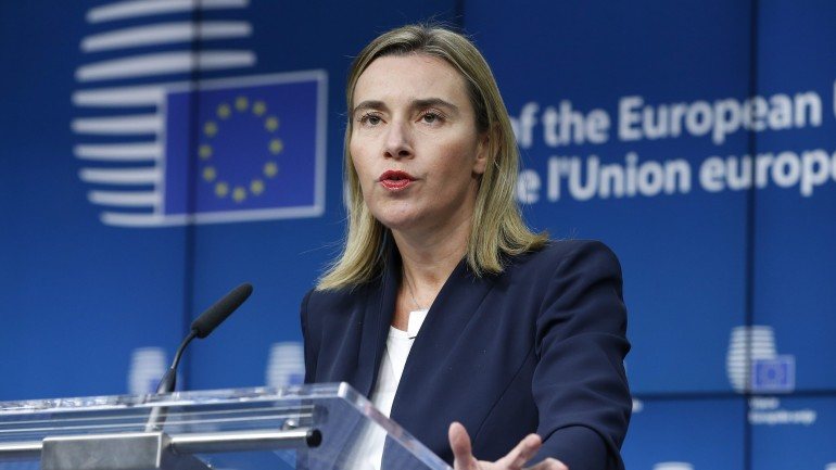 Federica Mogherini, chefe da diplomacia europeia, condenou o último atentado do Boko Haram que provocou 41 mortos e 48 feridos