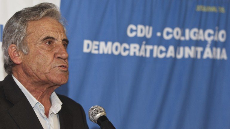 Jerónimo de Sousa marcou presença num jantar com militantes e simpatizantes da CDU na Ribeira Brava, zona oeste da Madeira