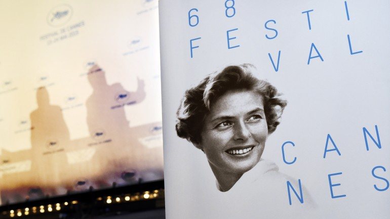 Ingrid Bergman é a cara do cartaz da 68ª edição do Festival de Cannes
