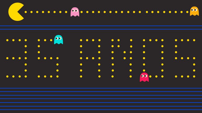 Google, PAC-MAN faz 30 anos!