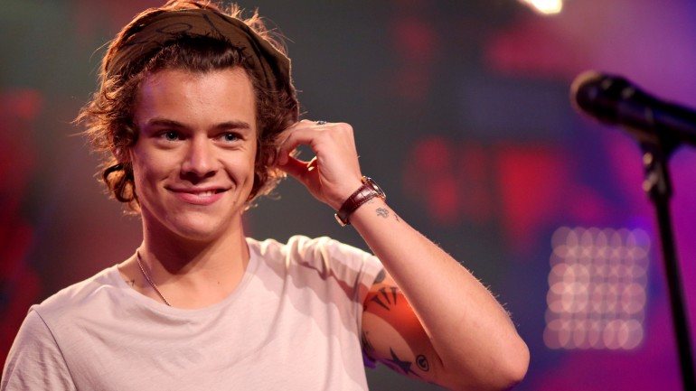 Harry Styles, de 21 anos, é um dos membros mais desejados da banda popular One Direction