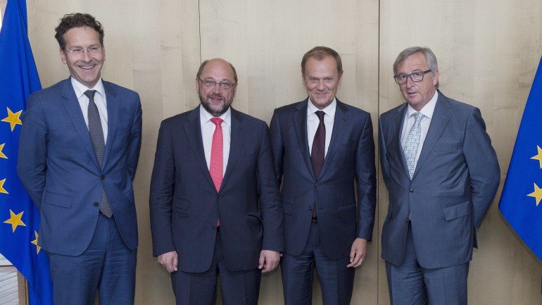 Mário Draghi, presidente do Banco Central, juntou-se aos restantes presidentes por video-conferência nas semana passada