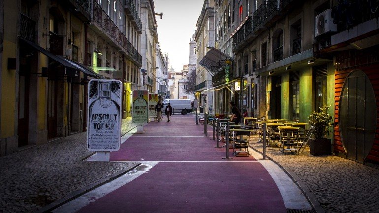 O ataque aconteceu esta tarde na zona do Cais do Sodré, em Lisboa