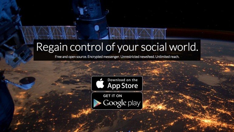 A rede social também tem aplicações móveis para Android e iOS