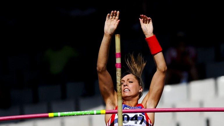 A austríaca, de 21 anos, conquistou a medalha de ouro no salto com vara nos Jogos Europeus de Baku, no Azerbaijão, que se realizaram em junho