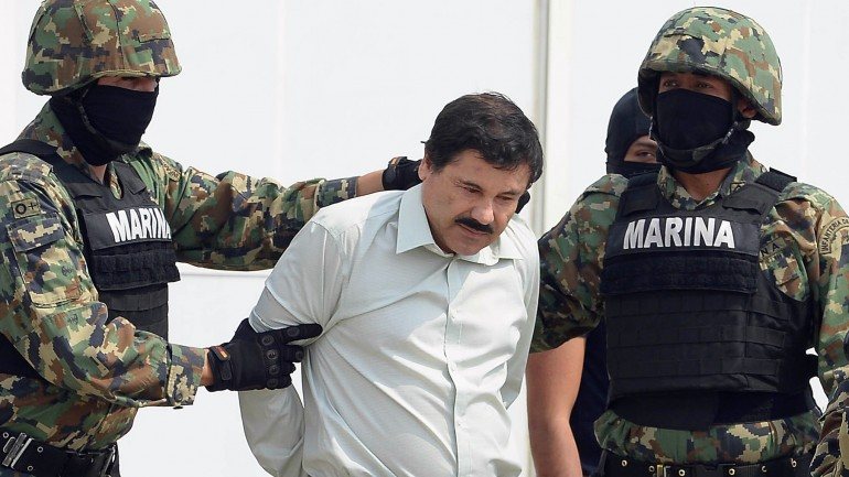 Quando foi preso, pela última vez, a fevereiro de 2014 El Chapo era o criminoso mais procurado tanto pelo México como pelos Estados Unidos