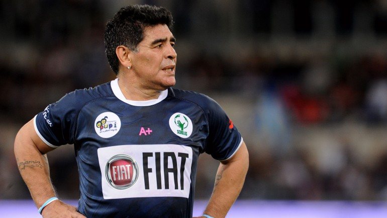 Maradona esteve na Tunísia a gravar um anúncio publicitário