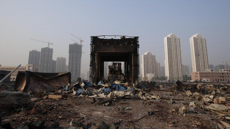 Pelo menos 772 continuam internadas na sequência das explosões em Tianjin