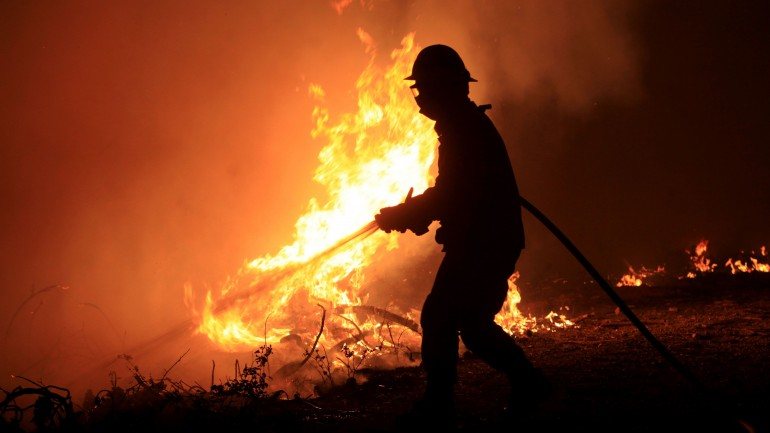 O IPMA colocou ainda em risco elevado de incêndio vários concelhos dos distritos de Santarém, Castelo Branco, Setúbal e Faro.