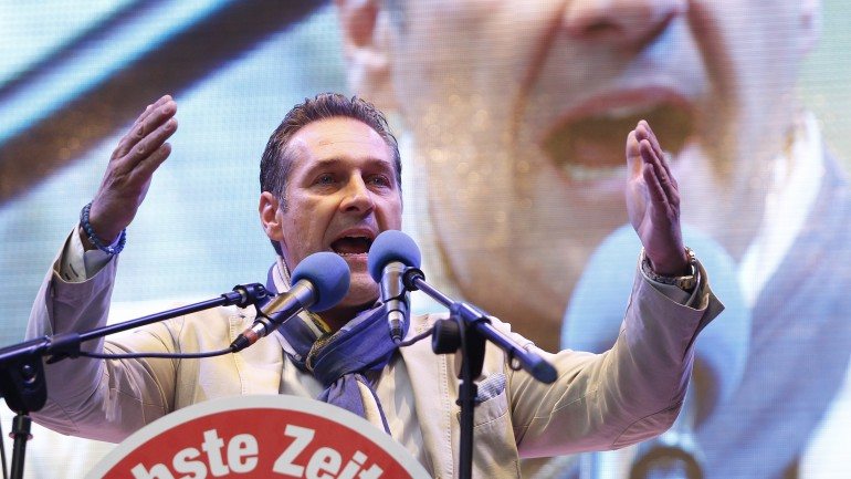 Heinz-Christian Strache é líder do Partido da Liberdade desde 2005.