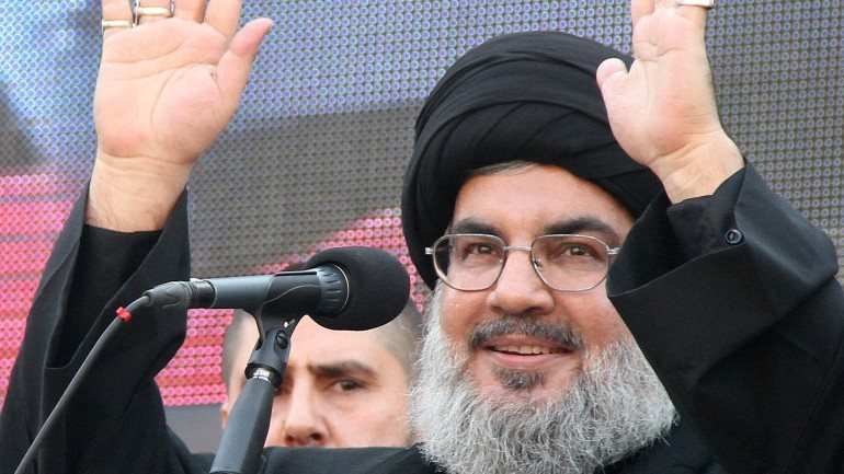 Hassan Nasrallah, líder do Hezbollah, anunciou uma trégua de seis meses na Síria