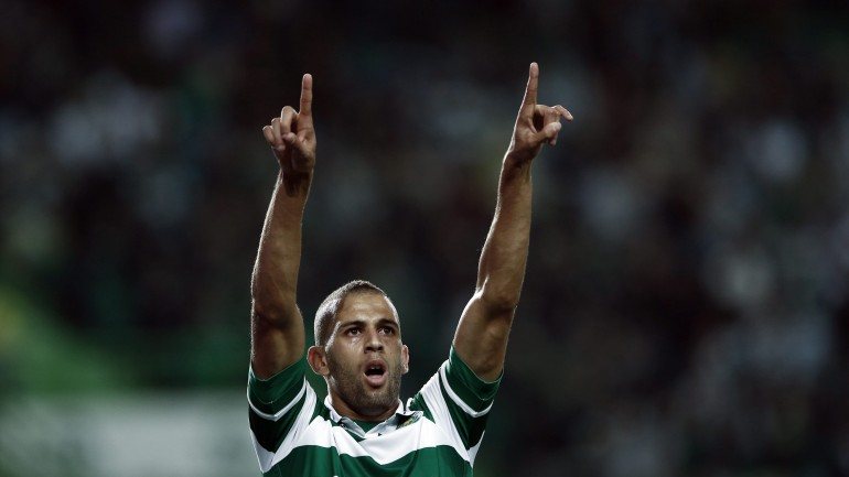 William Carvalho deu muito nas vistas, mas Islam Slimani fez o primeiro hat-trick em Portugal, ficou com cinco golos marcados no campeonato e levou a bola para casa. O Sporting continua a partilhar a liderança do campeonato com o FC Porto