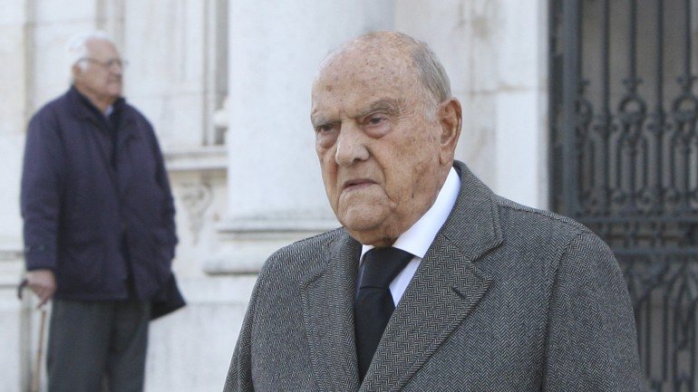 António Ricciardi tem 95 anos e é pai de José Maria Ricciardi