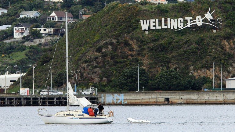 Os ventos fortes de Wellington atraem turistas de várias partes do mundo