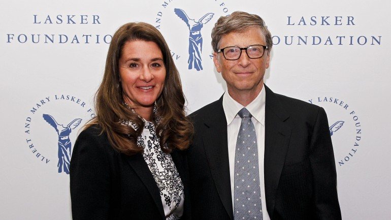 Bill e Melinda Gates, os fundadores da Giving Pledge.