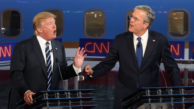 Trump e Bush protagonizaram no Twitter uma discussão sobre George W. Bush