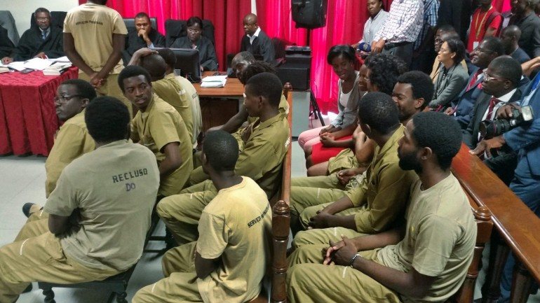 Os ativistas que vão a julgamento estão acusados de rebelião e atentado contra o Presidente Angolano.