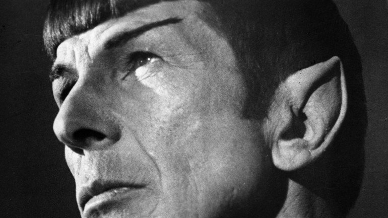 Leonard Nimoy interpretoo o papel de Mr. Spock na série original de Star Trek, um dos personagens emblemáticos