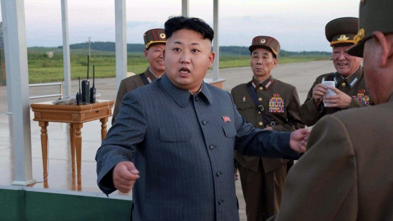 Kim Jon Un é o líder da Coreia do Norte